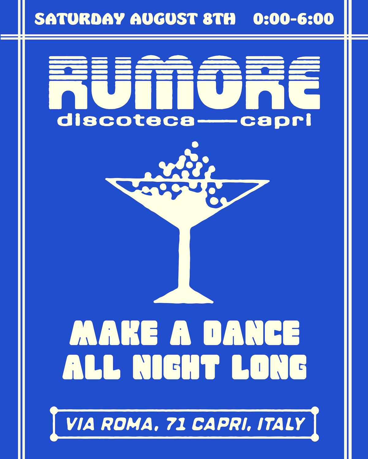 Rumore Season 26 Party N°33 W/ Make A Dance