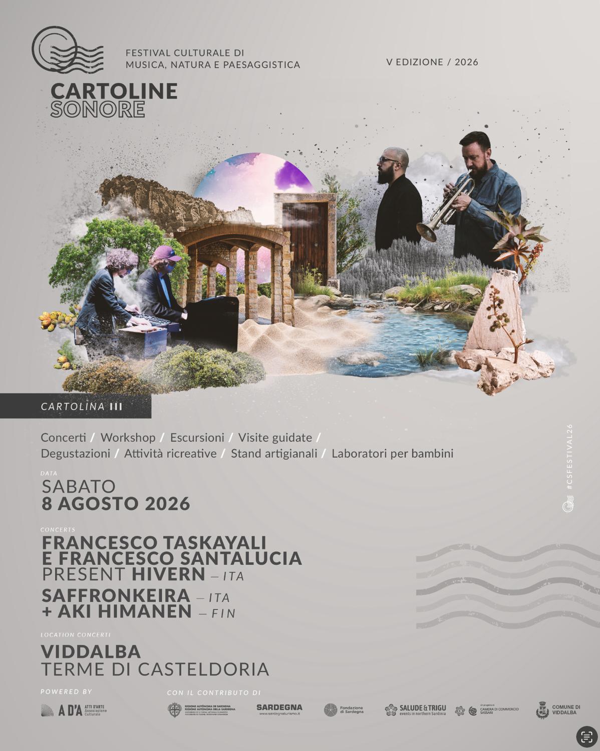 Cartoline Sonore With Saffronkeira + Aki Himanen - F.Taskayali + F.Santalucia