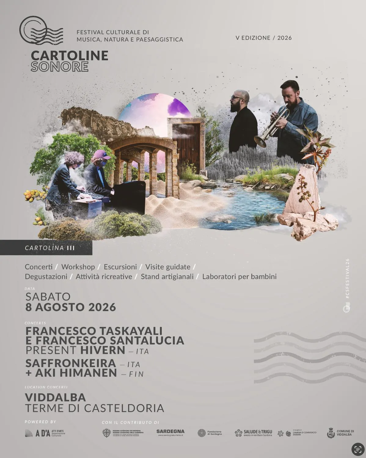 Cartoline Sonore With Saffronkeira + Aki Himanen - F.Taskayali + F.Santalucia