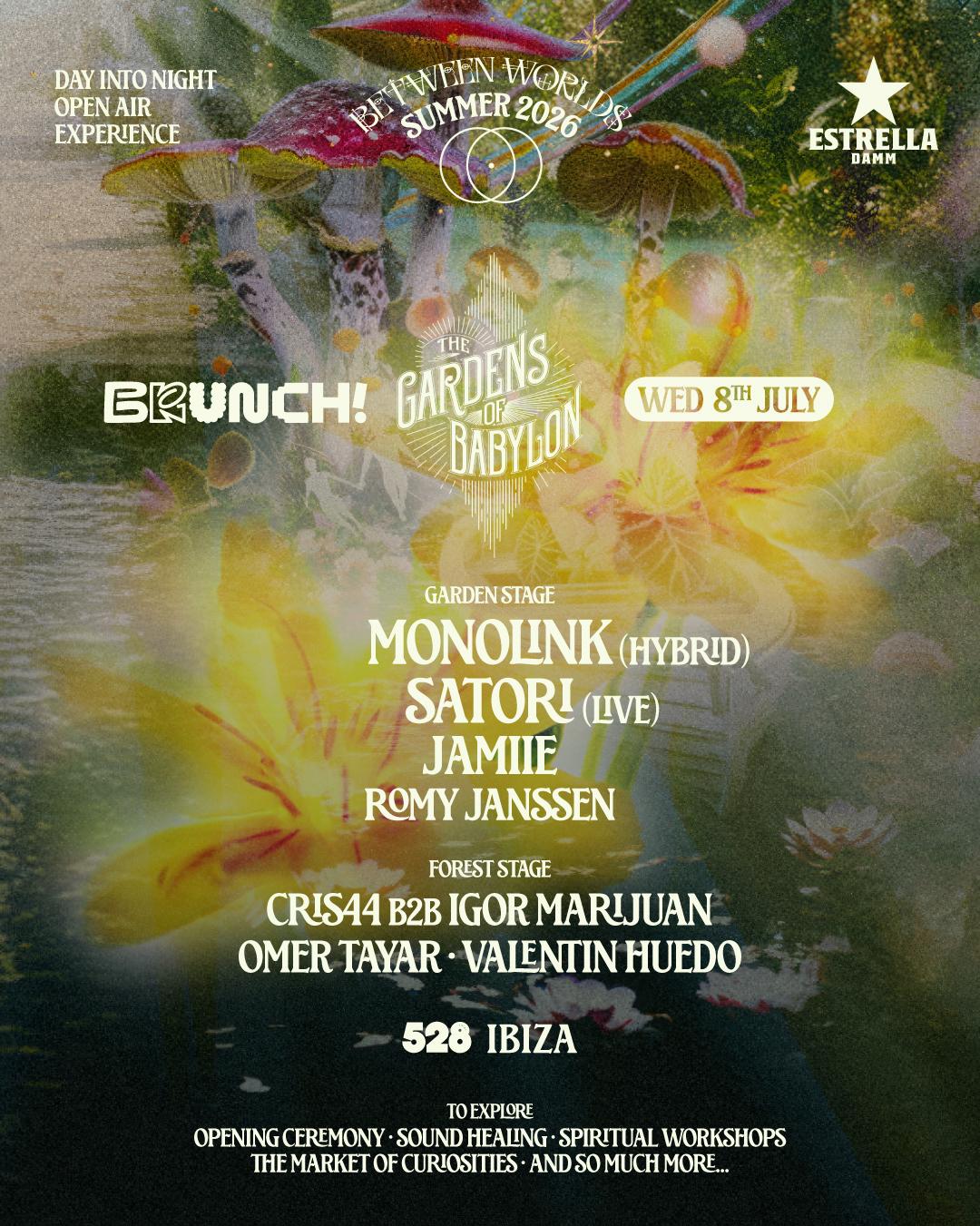 Brunch Electronik Ibiza X The Gardens Of Babylon 23.08 / Bob Moses, Henrik Schwarz (Live)