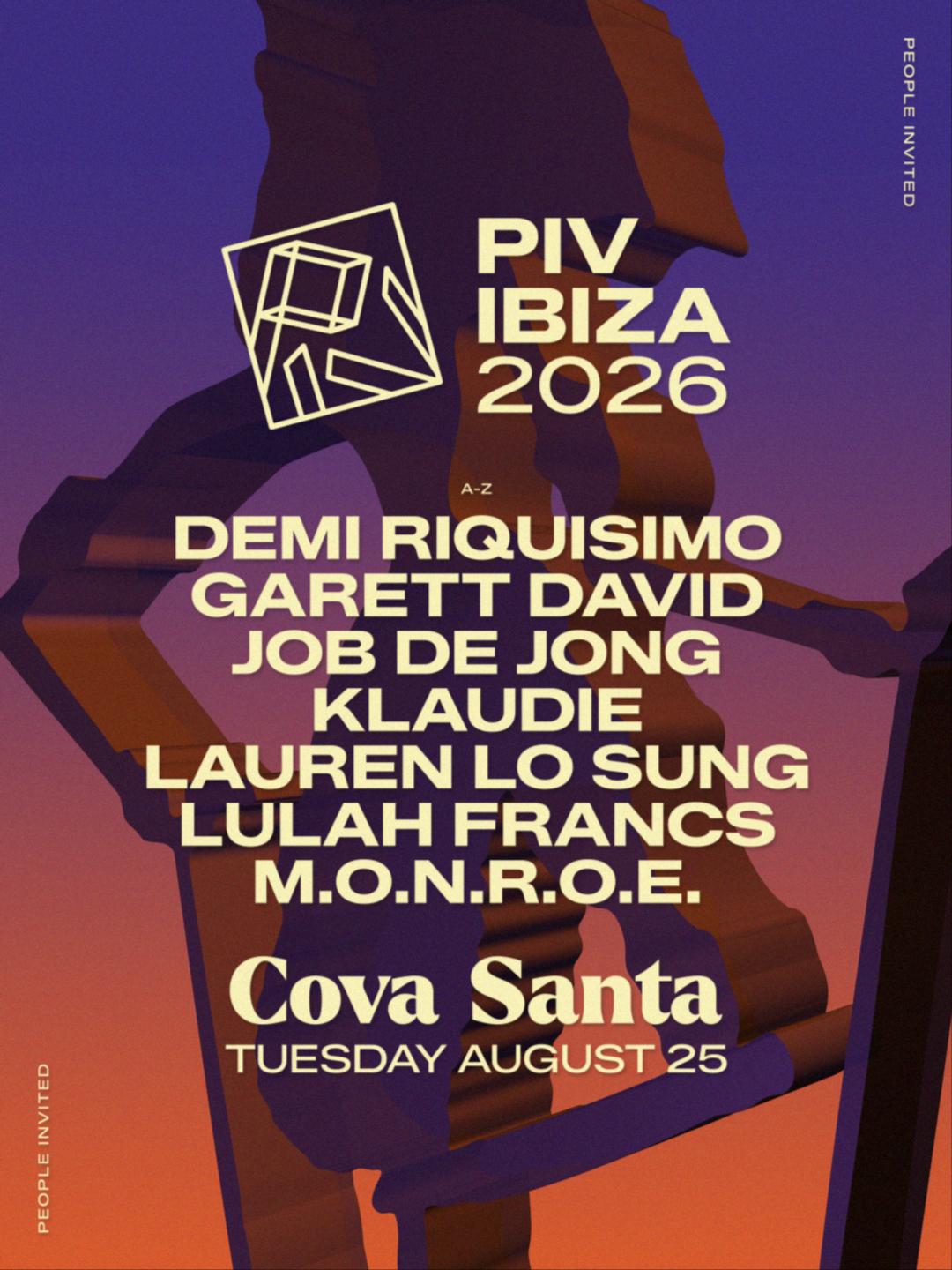 Piv Ibiza Tuesdays - August 25