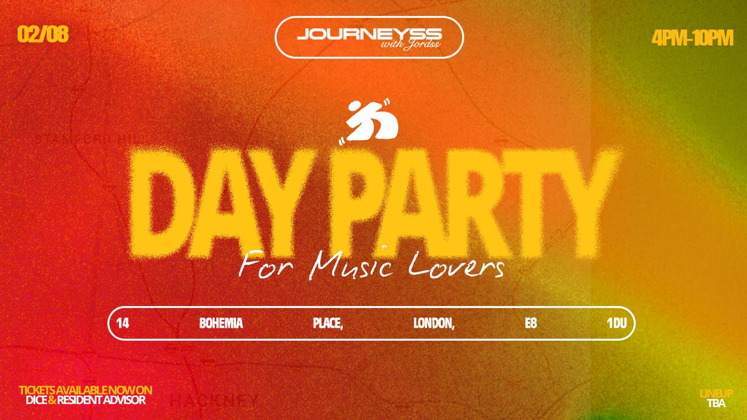 Journeyss With Jordss - Day Party