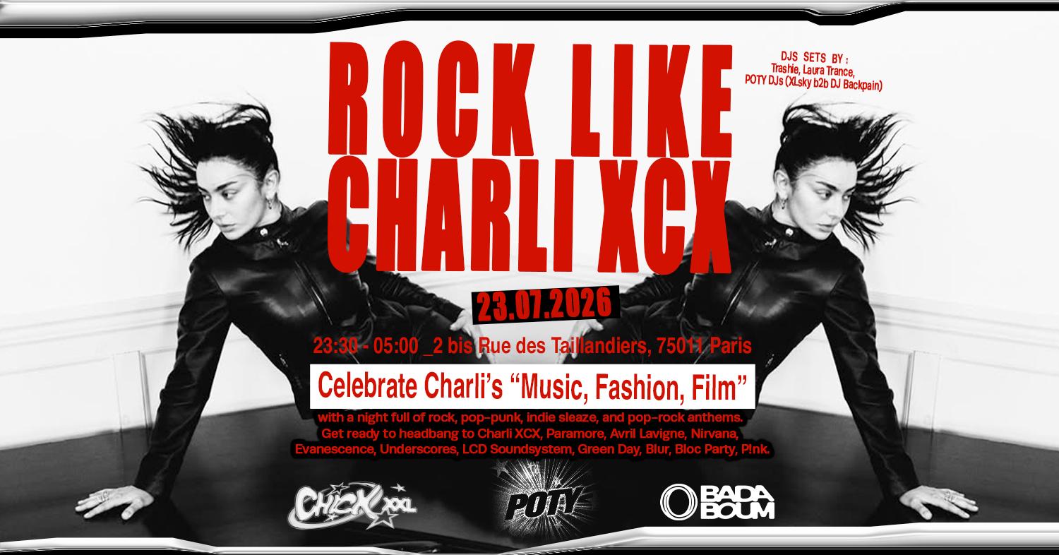 Club — La Ch!Ck X Poty: Rock Like Charli Xcx