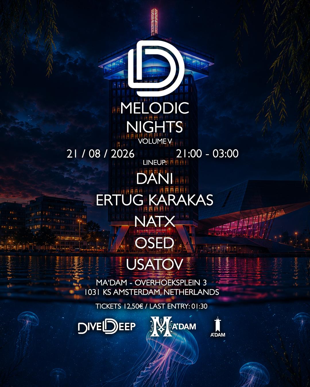 Madam By Night Invites: Dive Deep Melodic Nights Vol. V