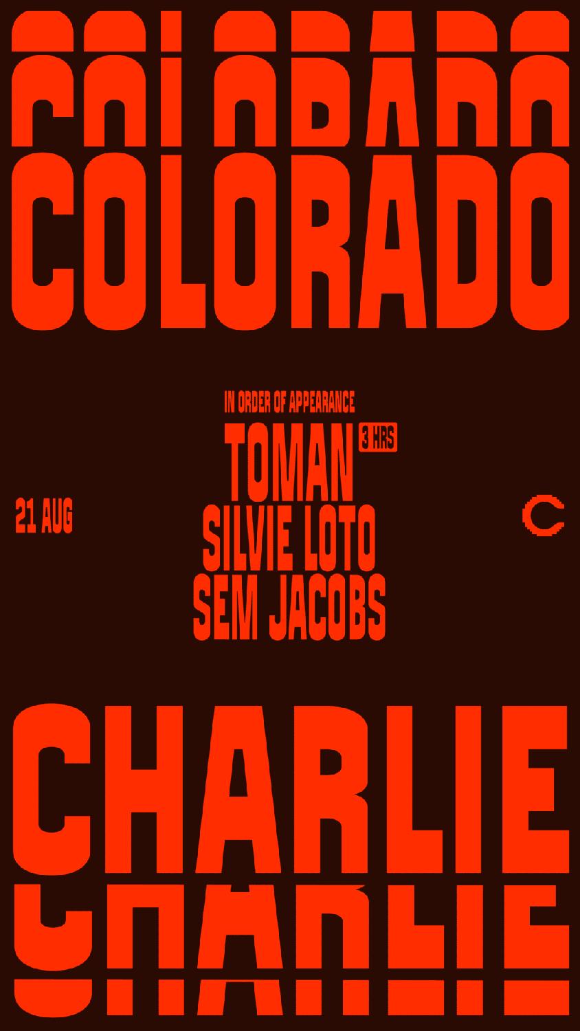 Colorado Charlie With Toman (3Hrs), Silvie Loto, Sem Jacobs