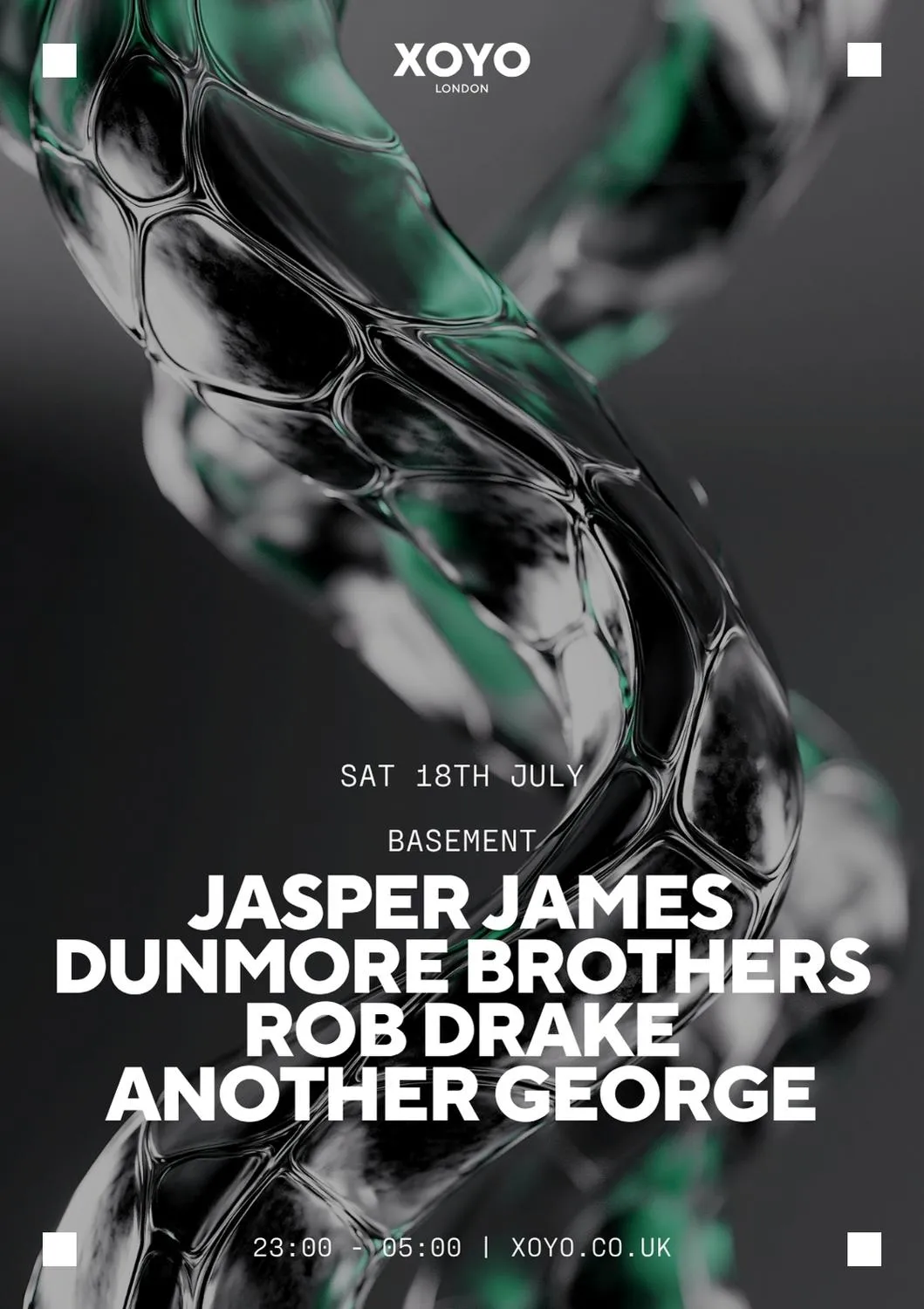 Jasper James, Dunmore Brothers, Rob Drake & Another George