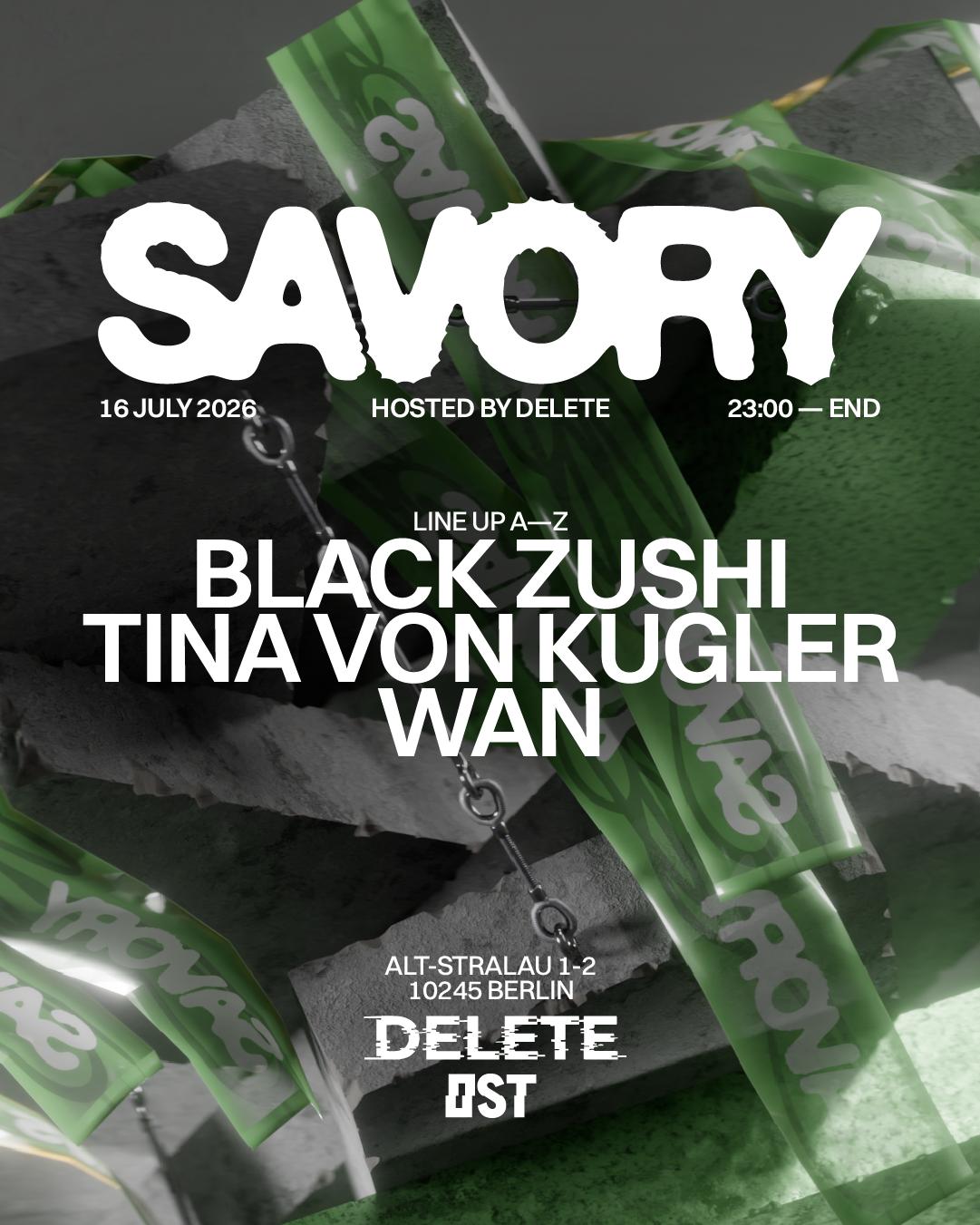 Savory - Techno Every Thursday