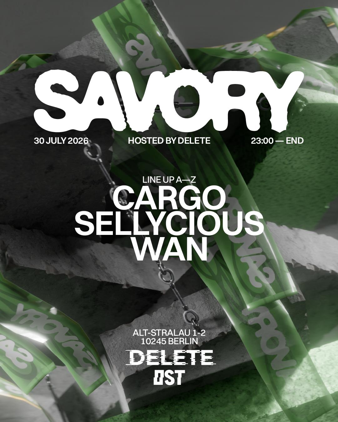 Savory - Techno Every Thursday