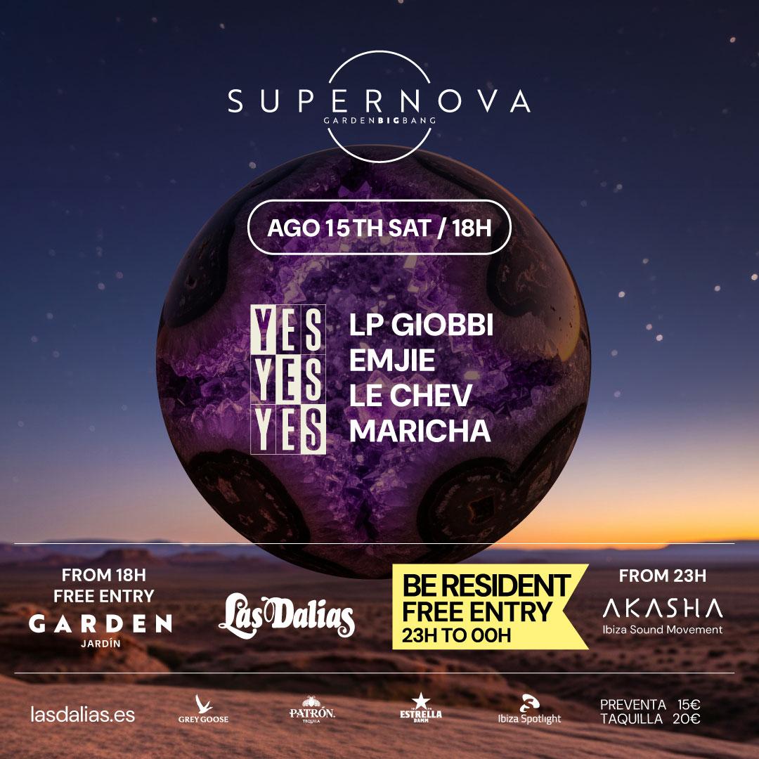 Supernova X Yes Yes Yes