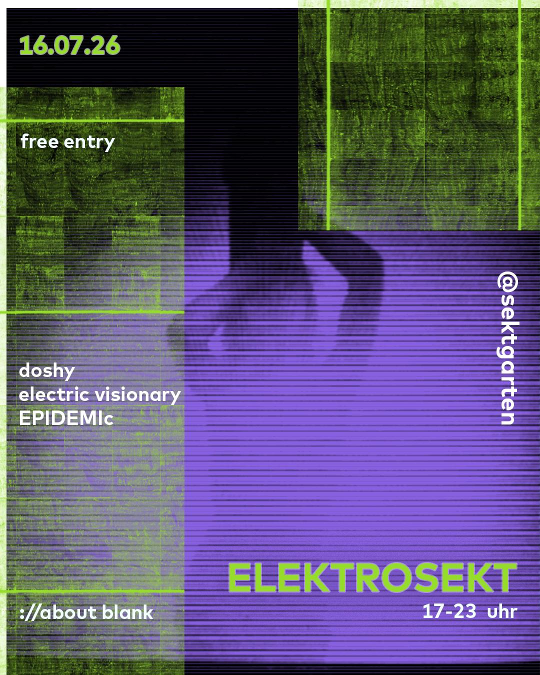 ://Sektgarten X Elektrogarten [Free Entry & Open Air]