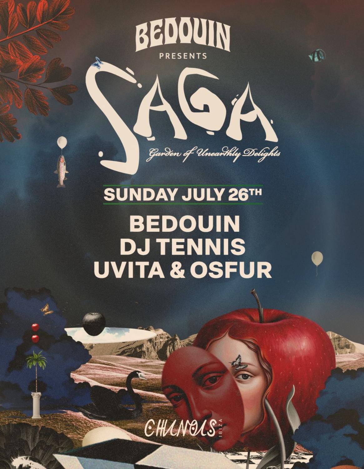Bedouin Presents Saga: Bedouin, Dj Tennis, Uvita & Osfur