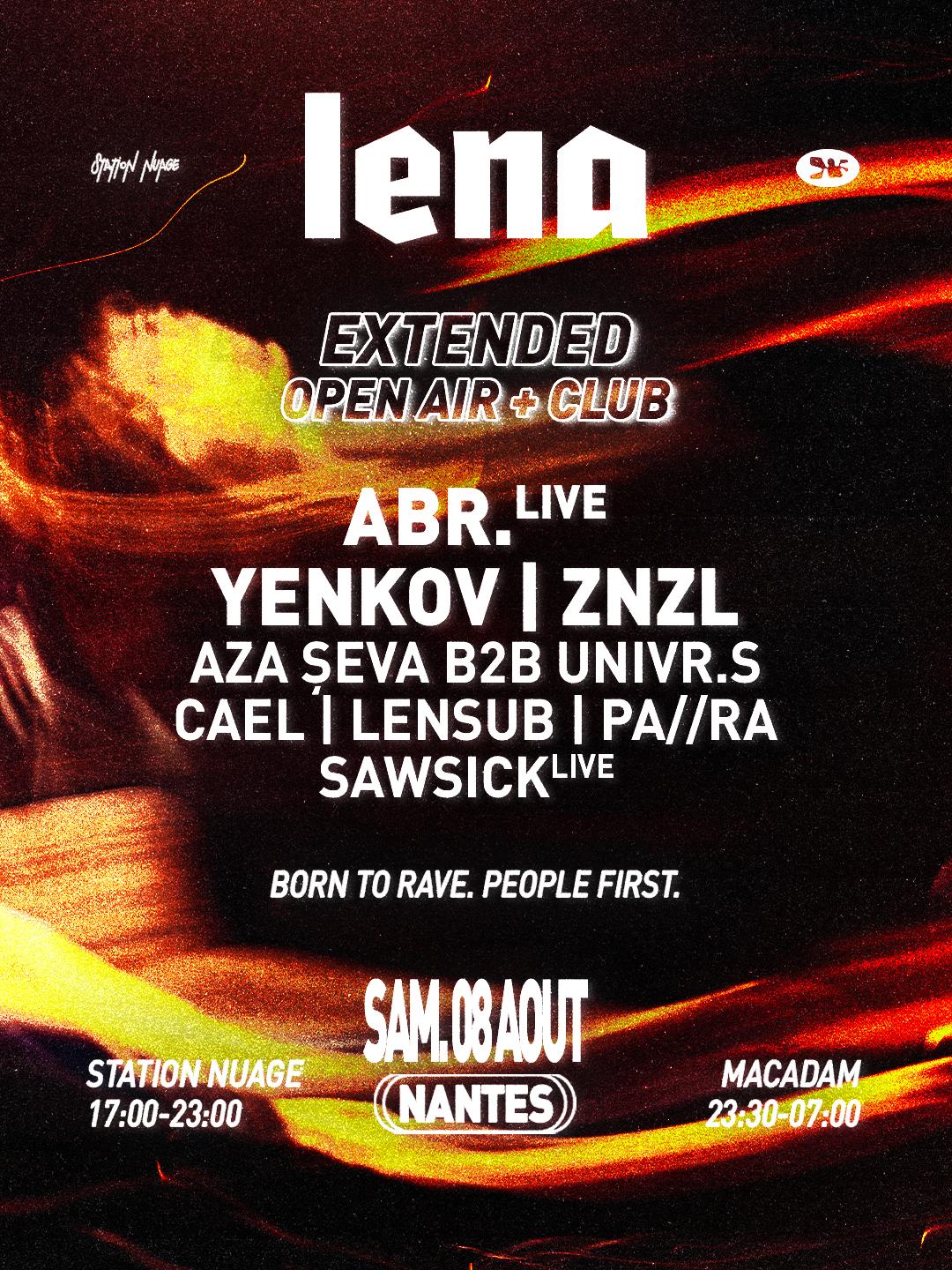 Lena Extended - Station Nuage+Macadam - Abr. Live, Yenkov, Znzl
