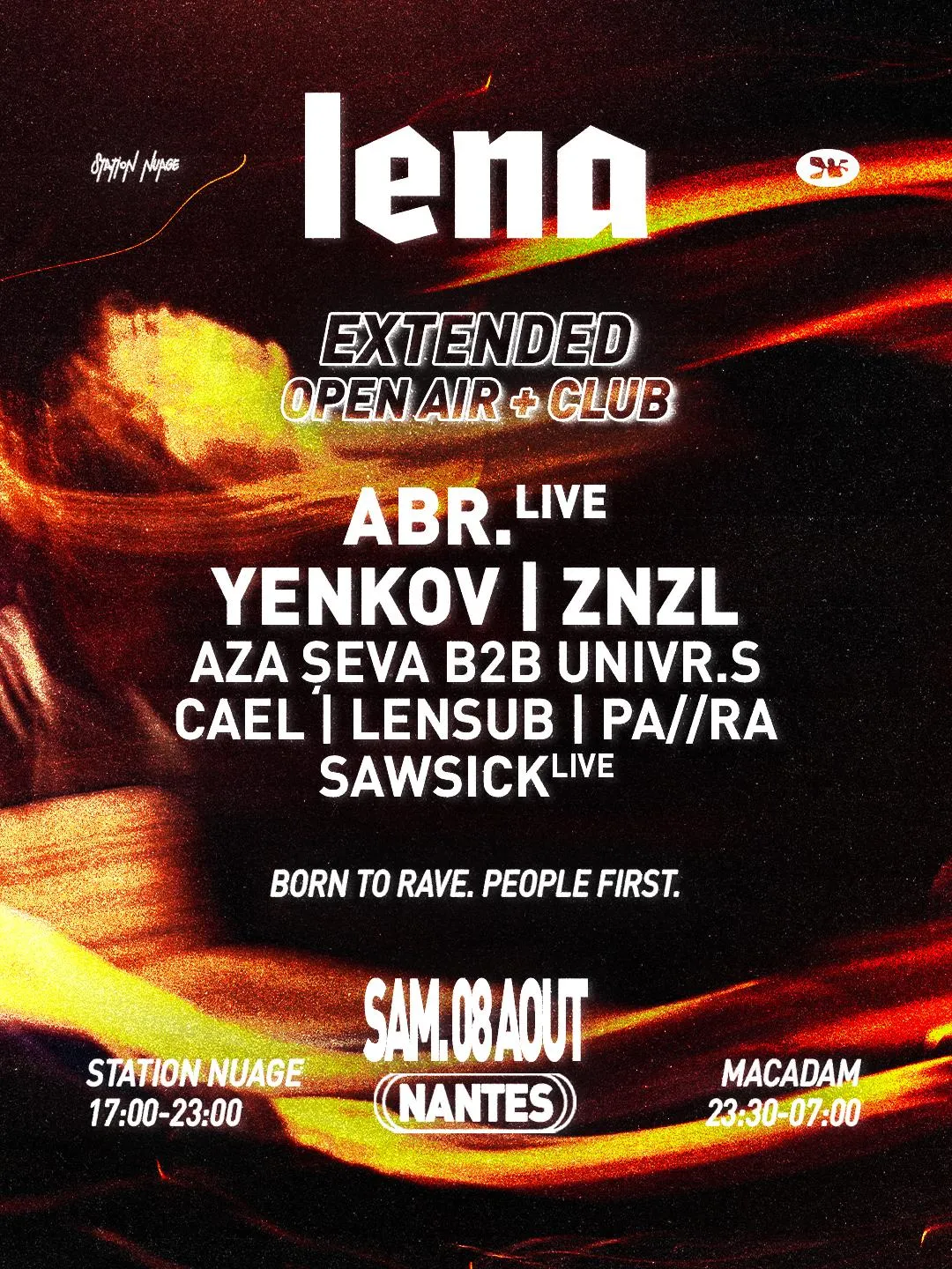 LENA&nbsp;Extended - Station Nuage+Macadam - Abr. live, YENKOV, Znzl