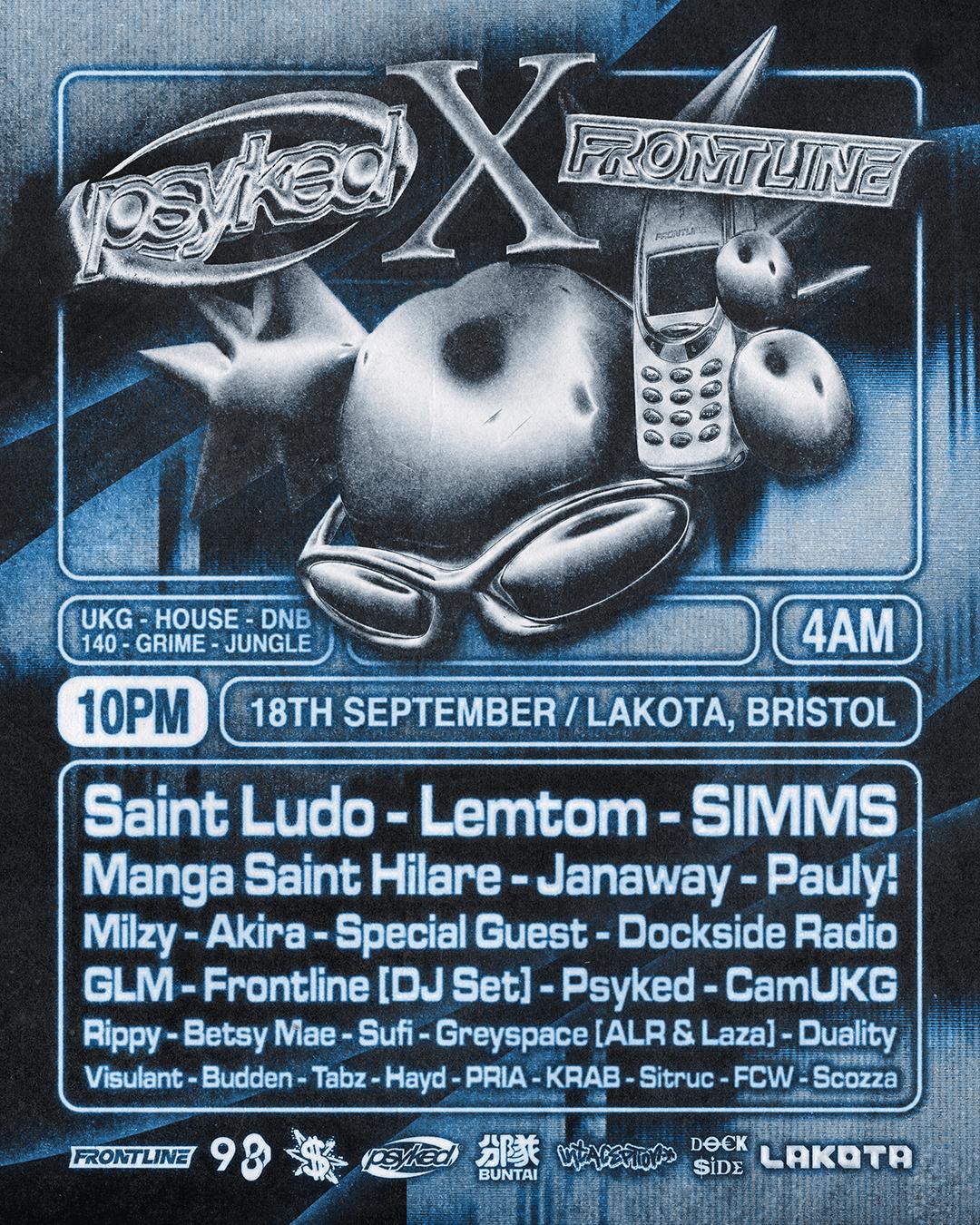 Psyked X Frontline Takeover Lakota