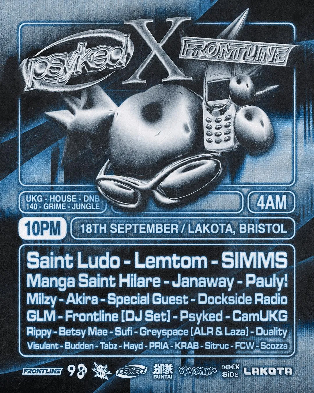 Psyked X Frontline [Saint Ludo, SIMMS, Manga Saint Hilaire, GLM]