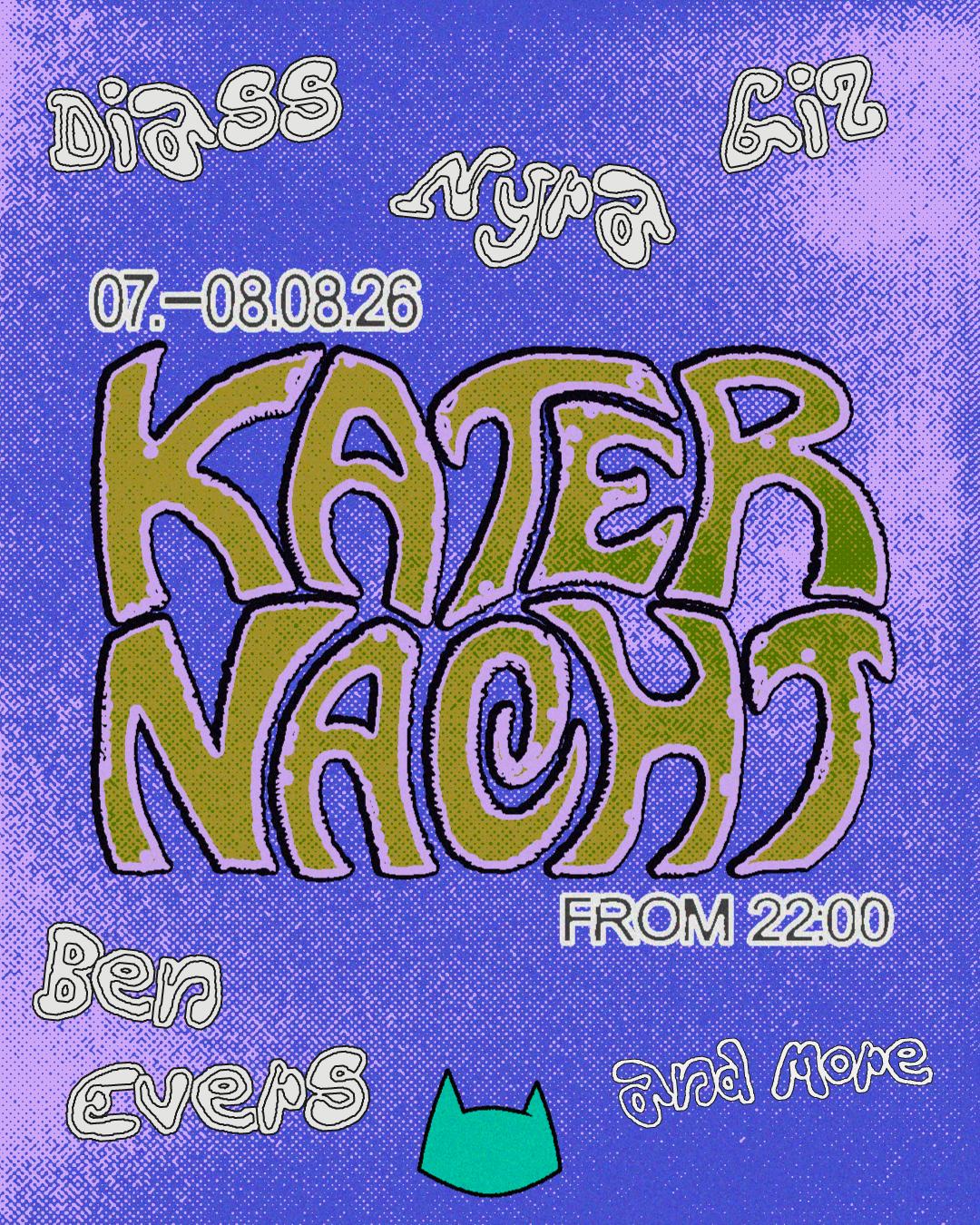Katernacht With Giz, Nyra, Ben Evers, Diass + More