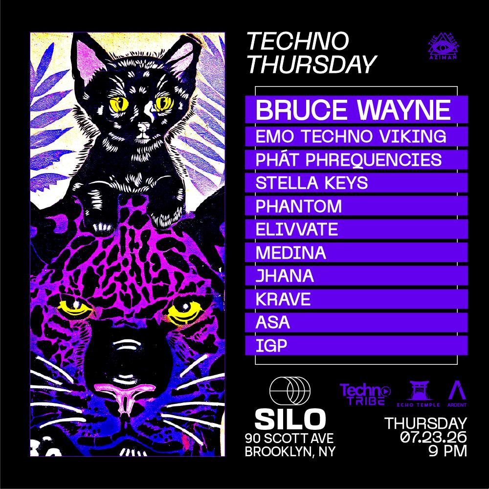 Techno Thursday (Main Room Event, Free With Rsvp)