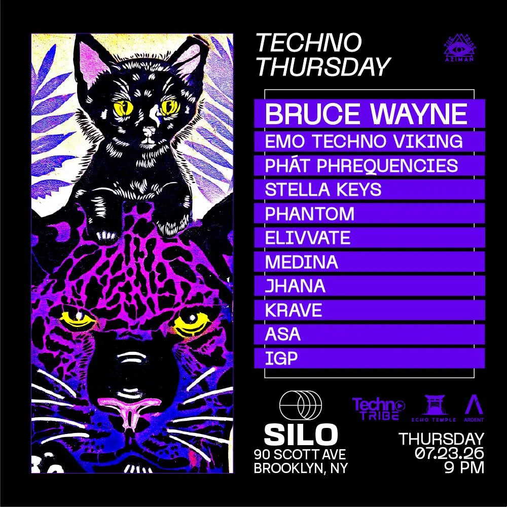 Techno Thursday (Main Room Event, Free With Rsvp)