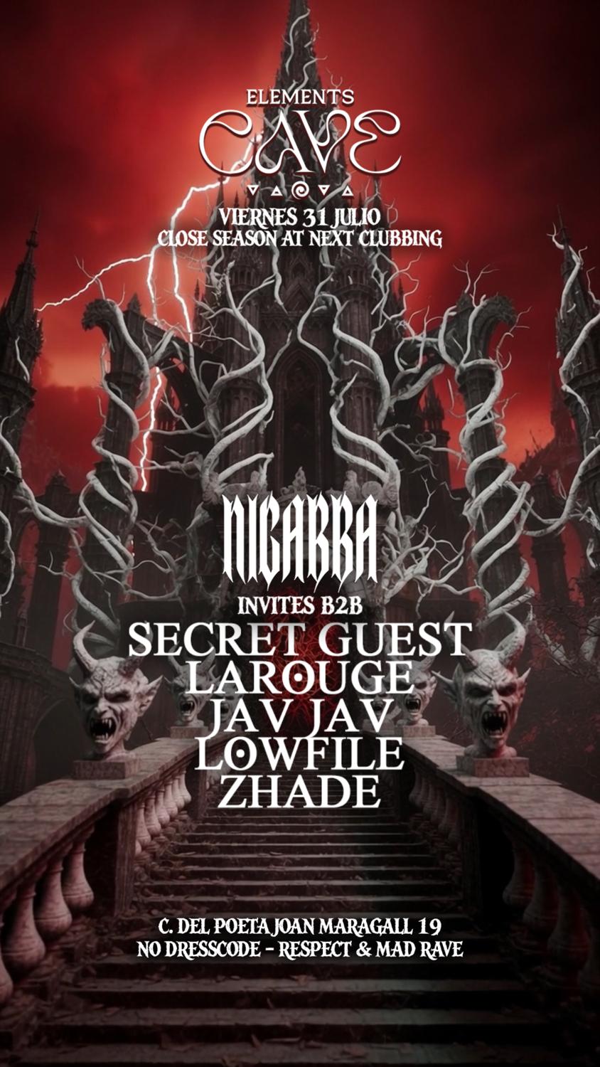 Elements Cave: Nigabba Invites - Close Season