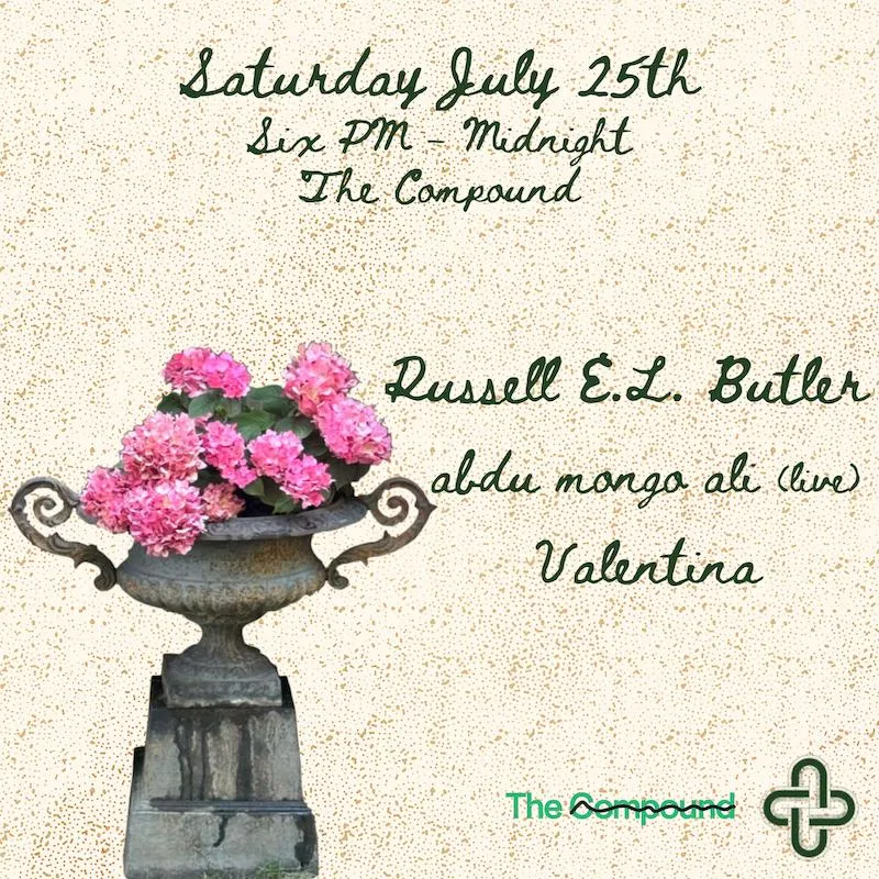 Pobal Presents… Russell E.L. Butler, Abdu Mongo Ali (Live), Valentina