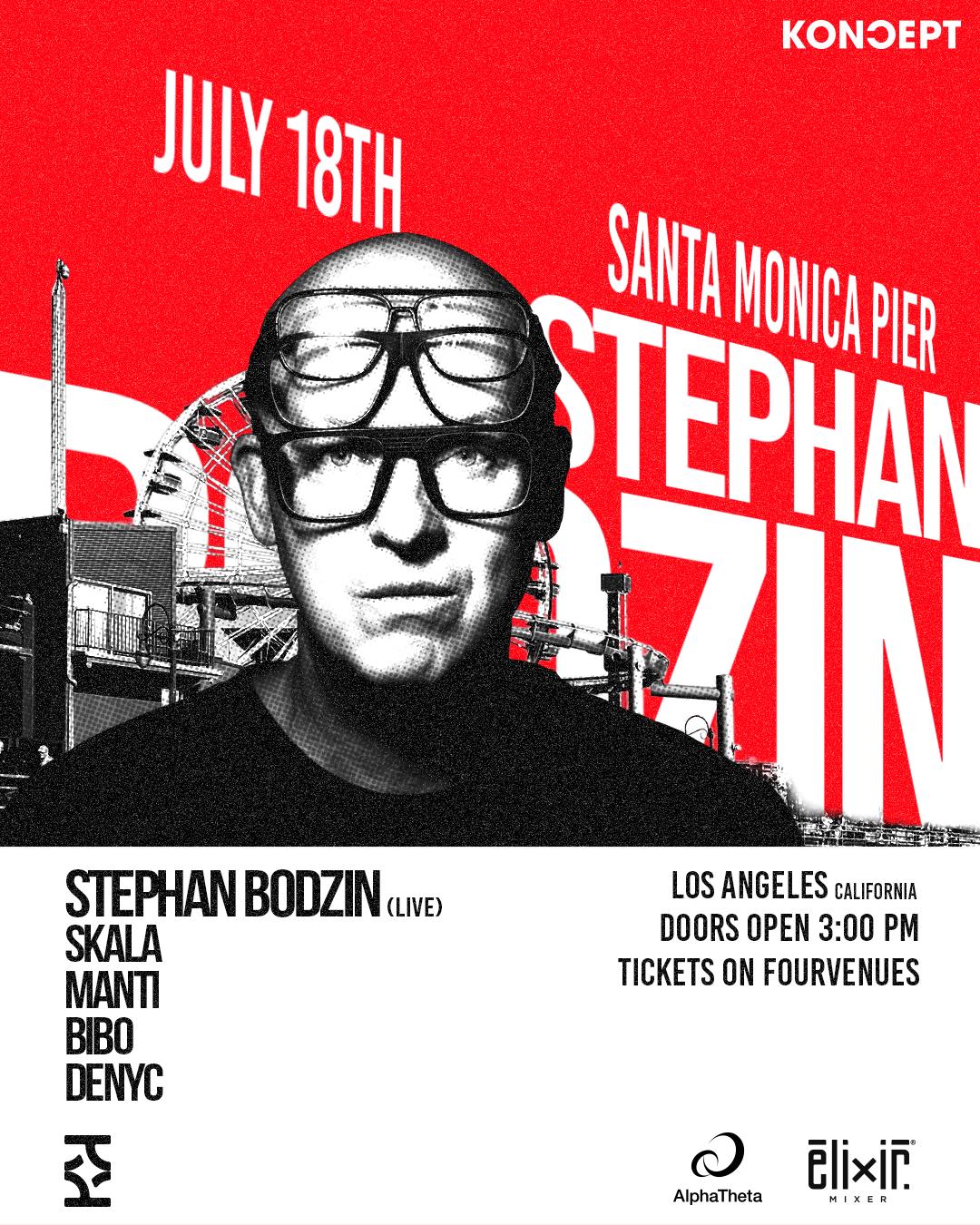 Koncept At The Pier: Stephan Bodzin (Live)