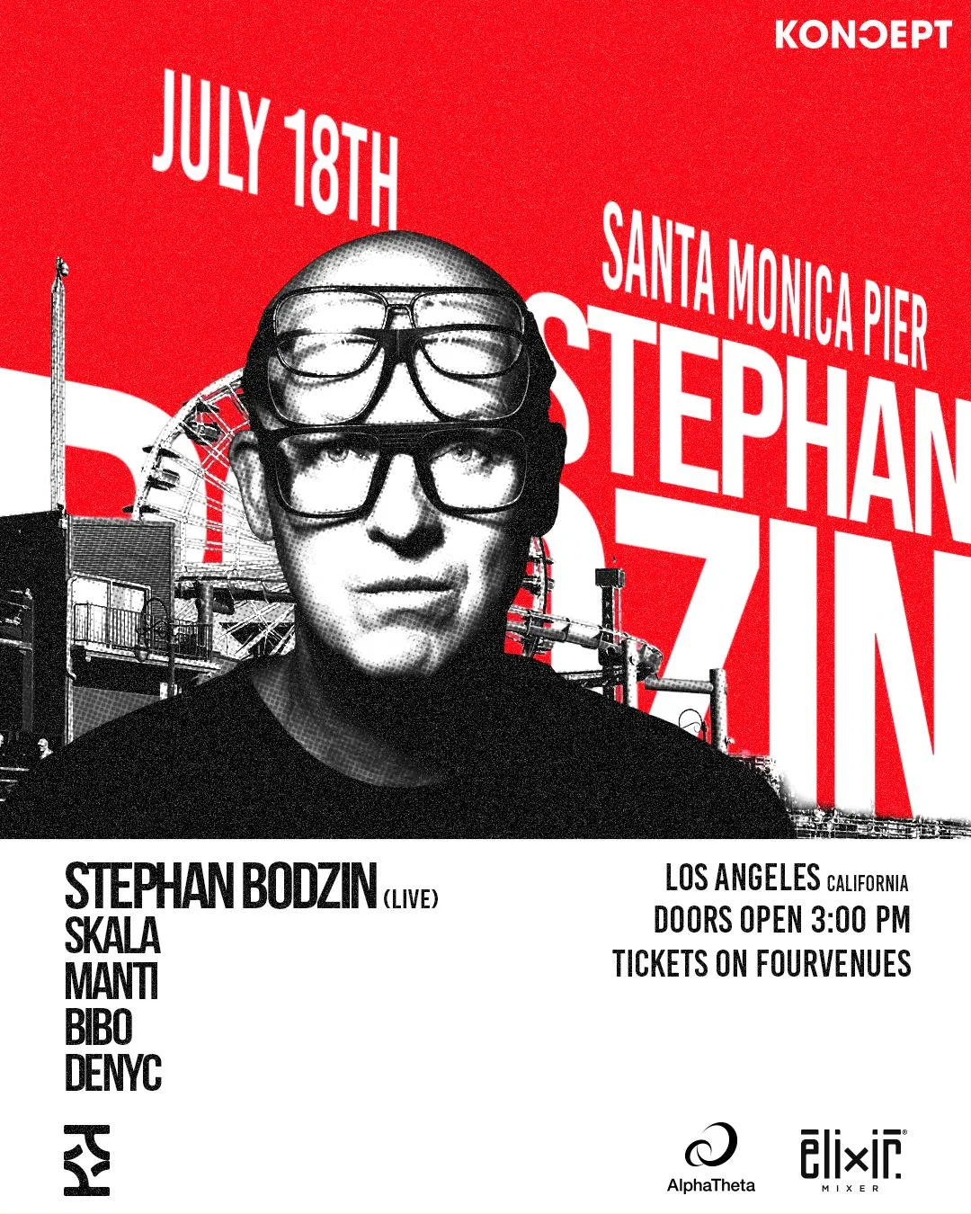 Koncept At The Pier: Stephan Bodzin (Live)