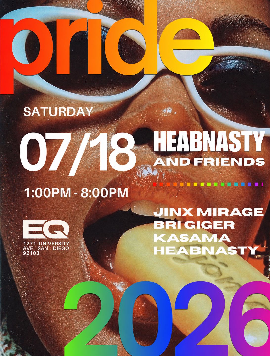 HEABNASTY and FRIENDS: Saturday San Diego Pride