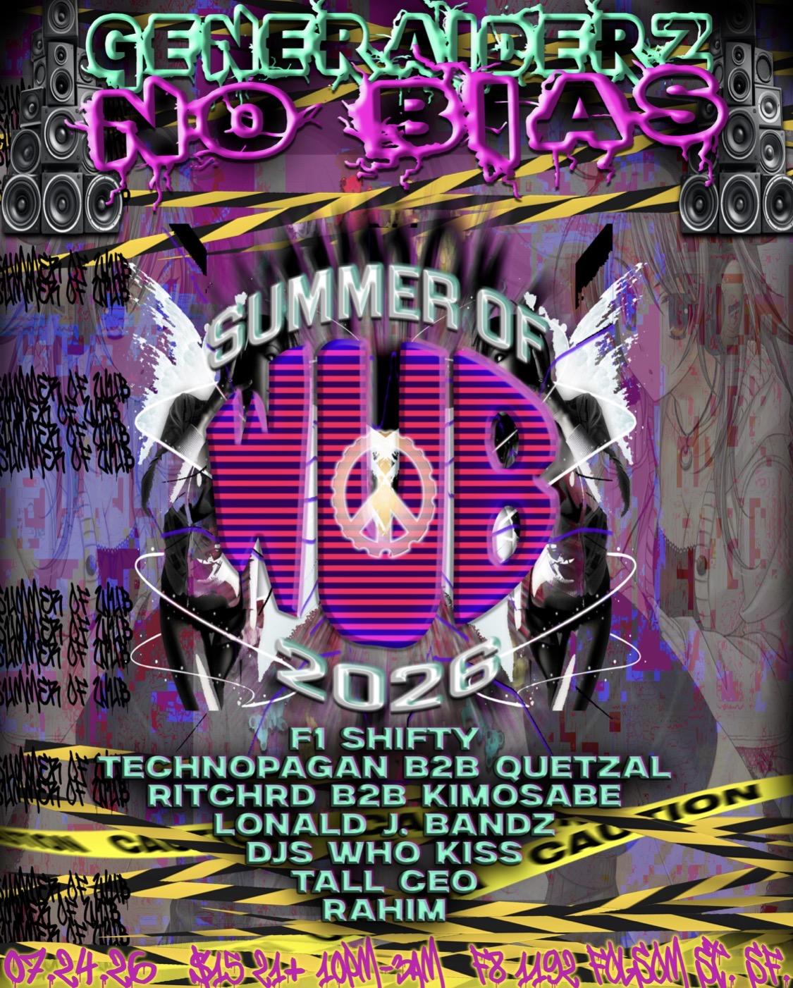 Generaiderz X No Bias: Summer Of Wub