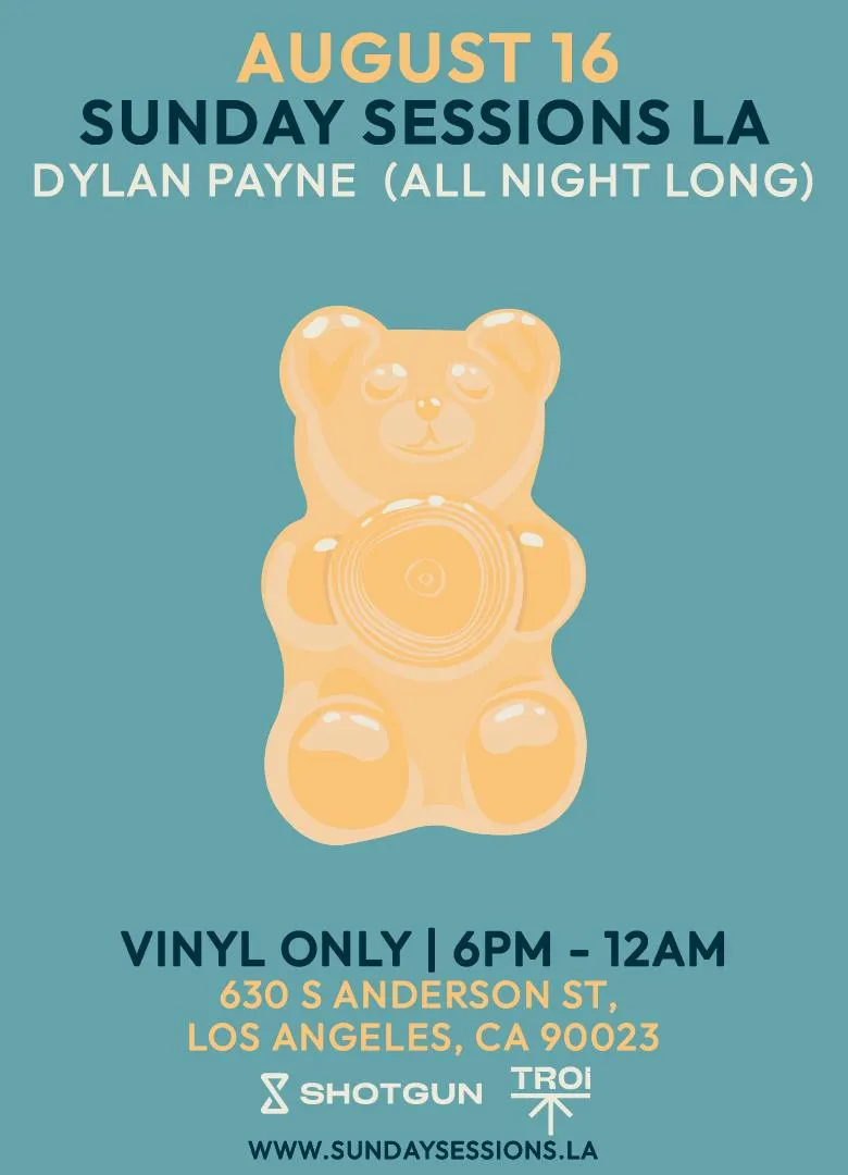 Sunday Sessions LA: Dylan Payne All Night Long (Vinyl Only)