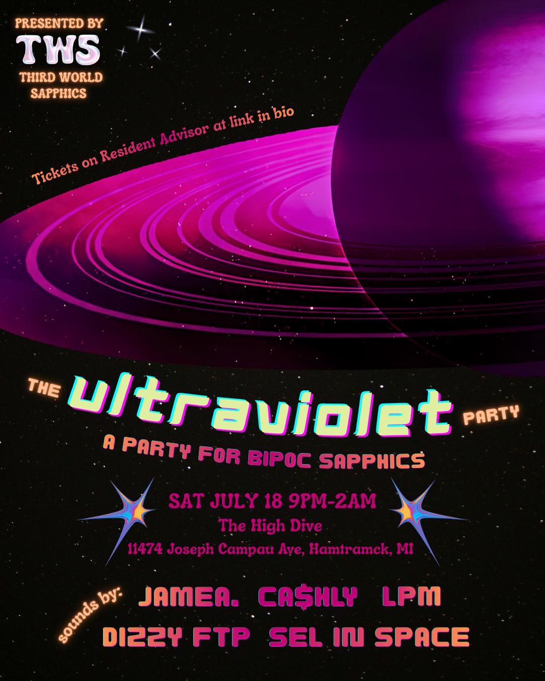 Third World Sapphics Ultraviolet Party