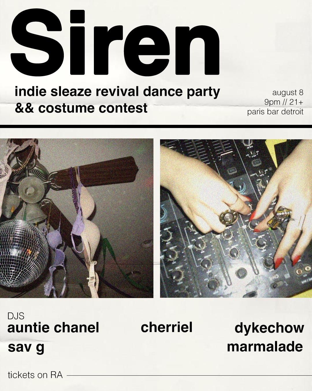 Siren: Indie Sleaze Night