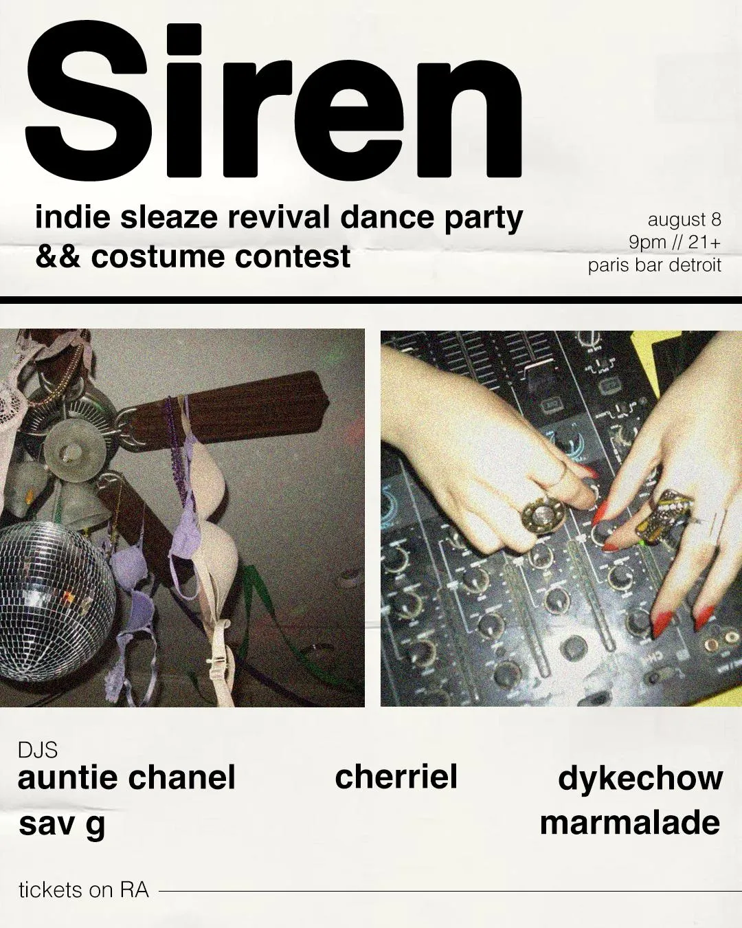 SIREN: Indie Sleaze Night