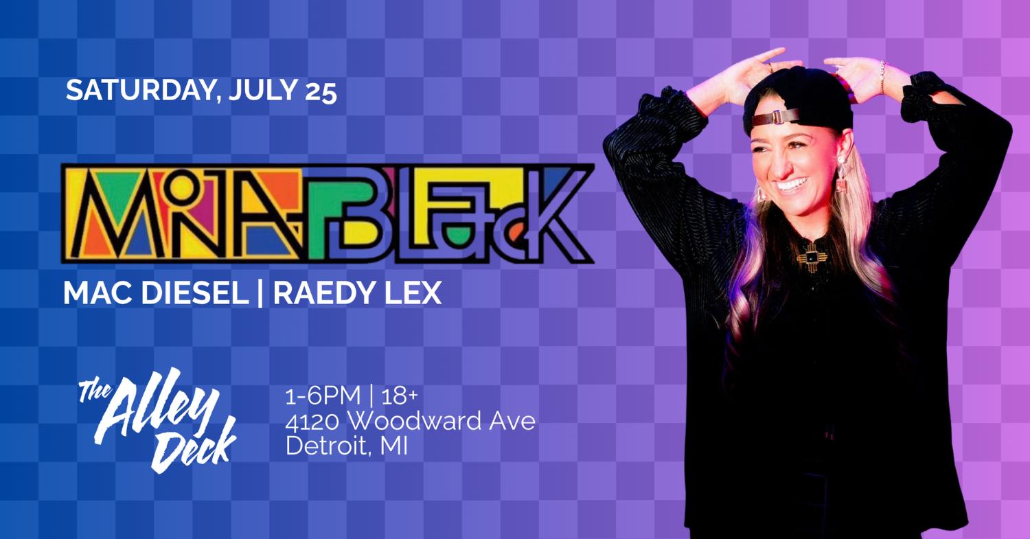 Mona Black // Day Party On The Alley Deck