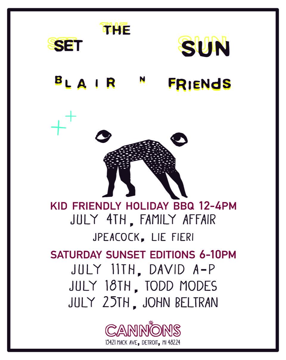 Set The Sun: Blair And Friends Saturday Sunset