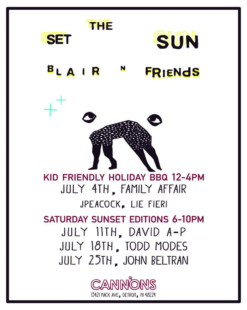 Set The Sun: Blair And Friends Saturday Sunset