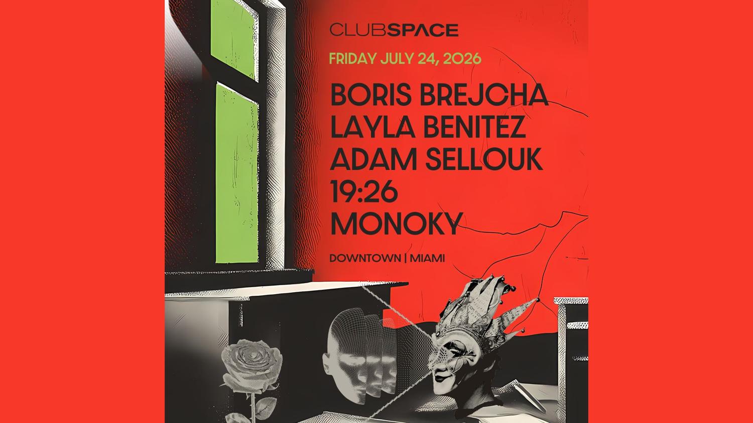 Boris Brejcha, Layla Benitez, Adam Sellouk & 19:26
