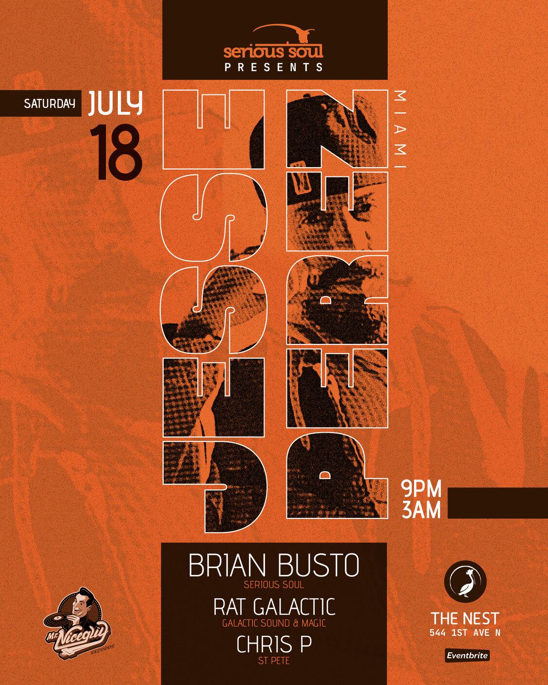 Jesse Perez (Mr. Nice Guy Records, Miami) At The Nest