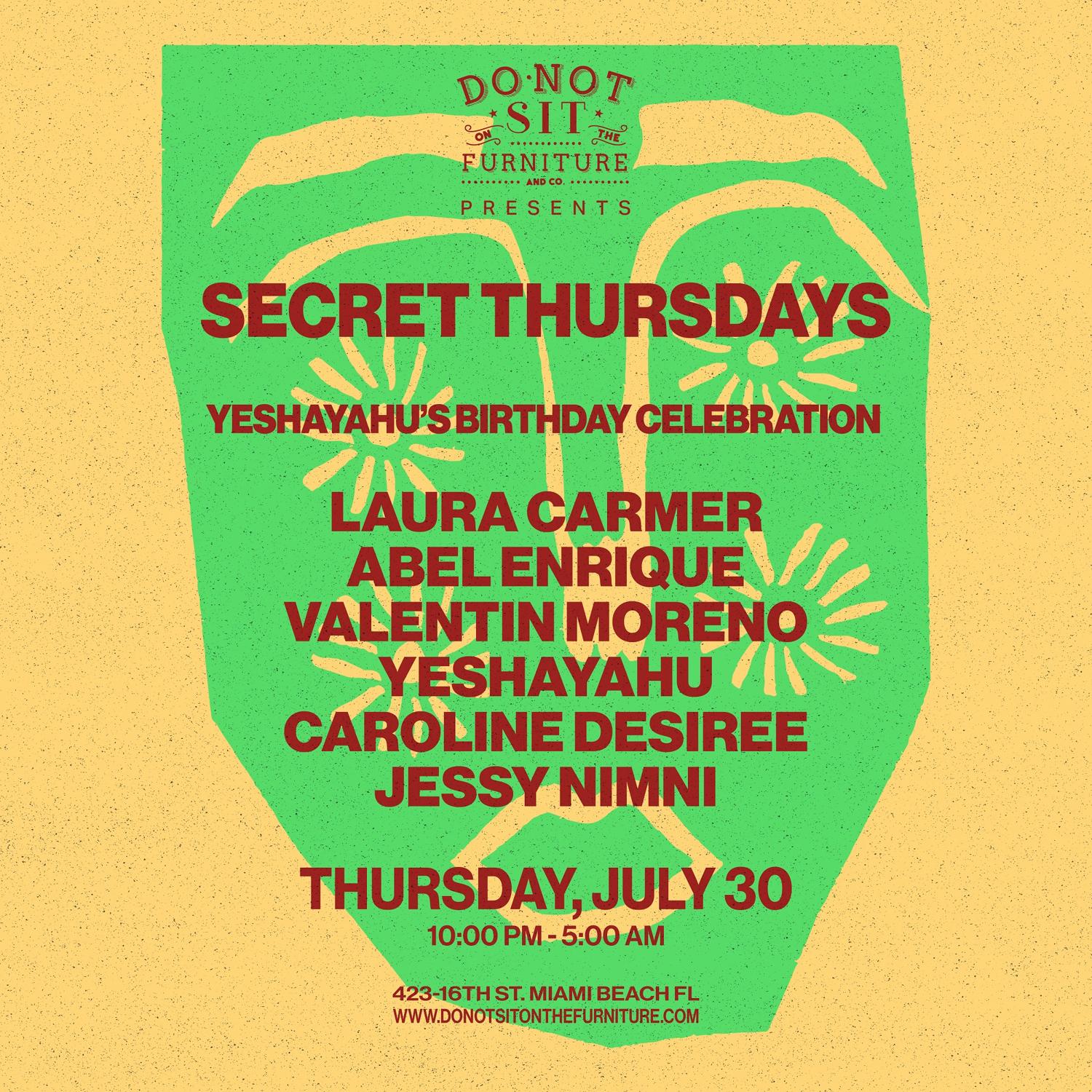 Secret Thursdays