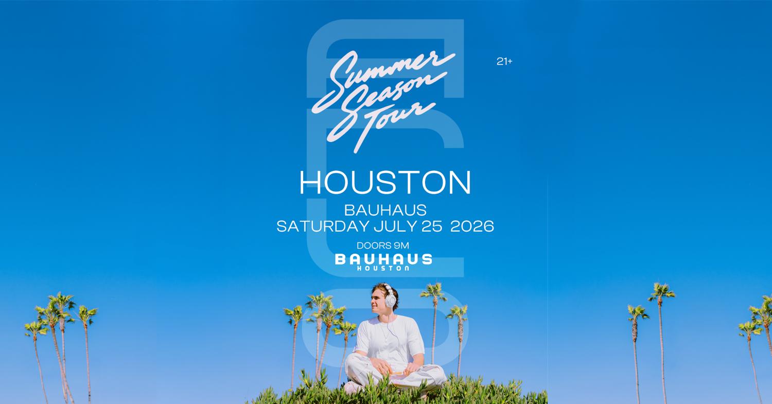 Arlo - Summer Season Tour
