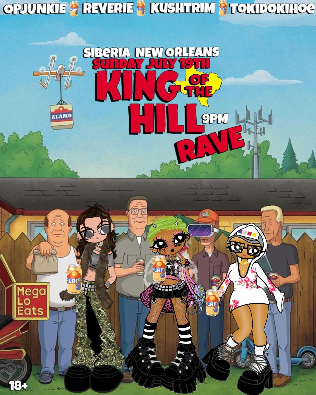 KING OF THE HILL RAVE