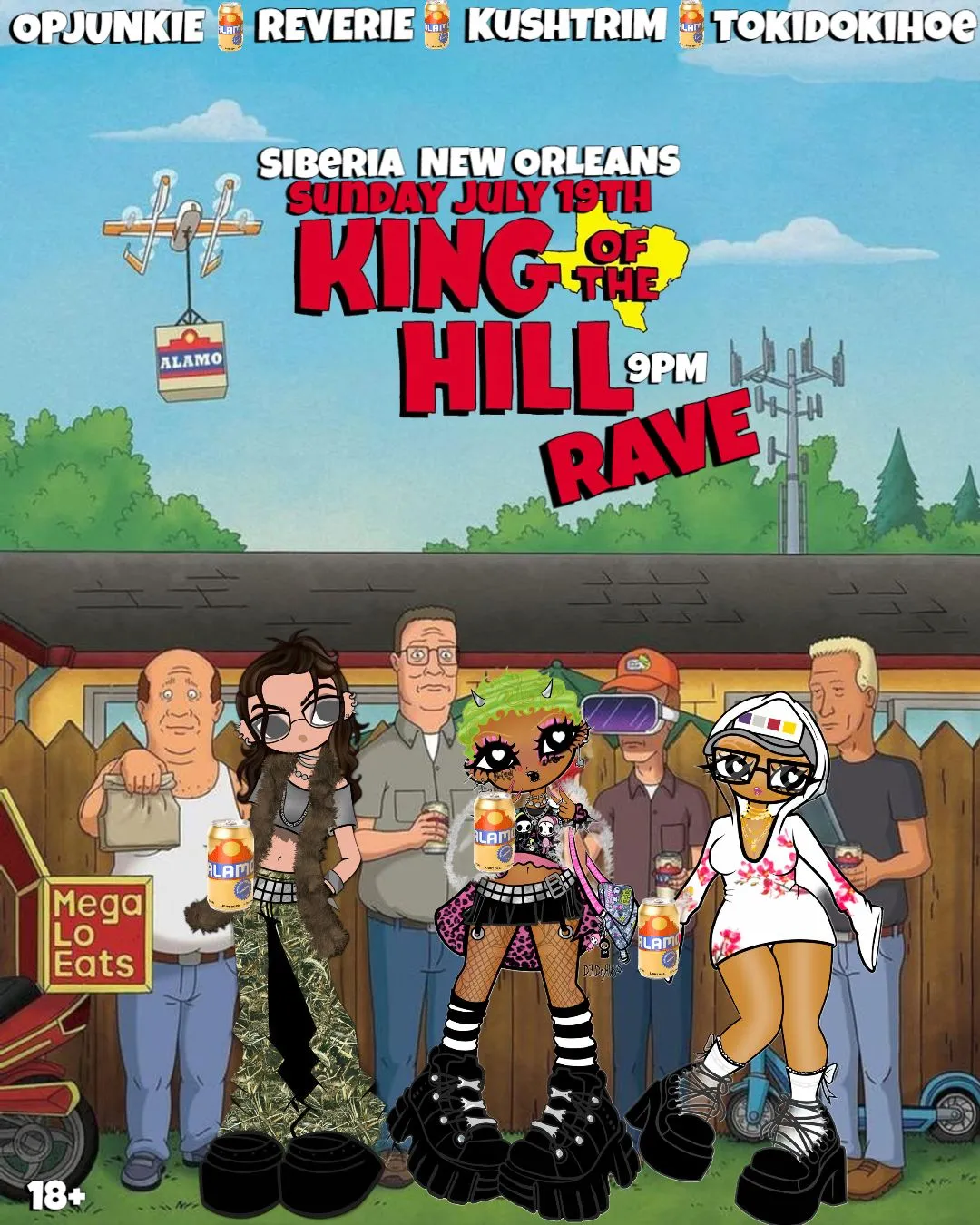 KING OF THE HILL RAVE