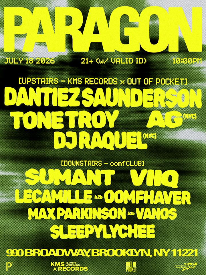 Dantiez Saunderson, Tone Troy, Ag, Dj Raquel + More