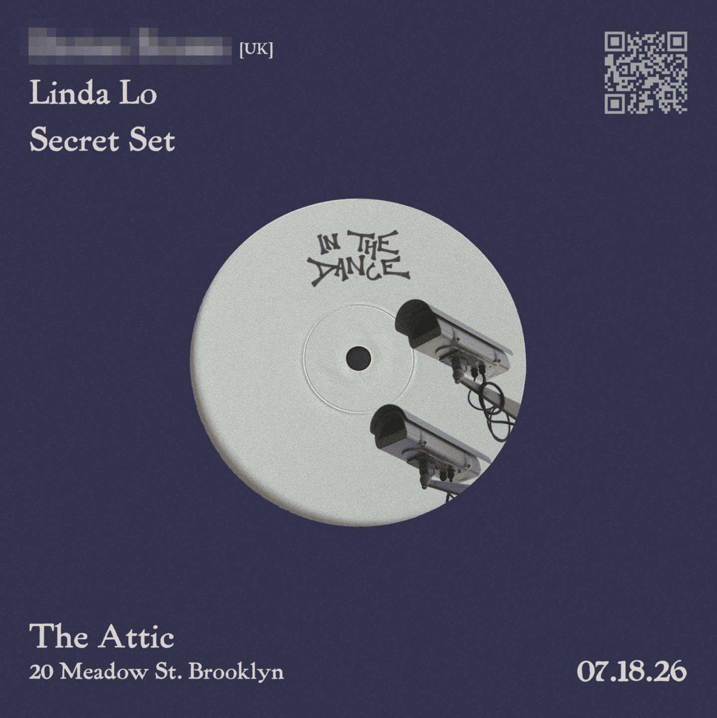 In The Dance: ????? [Uk], Linda Lo, Secret Set (Breaks, Dubstep, Uk Garage)