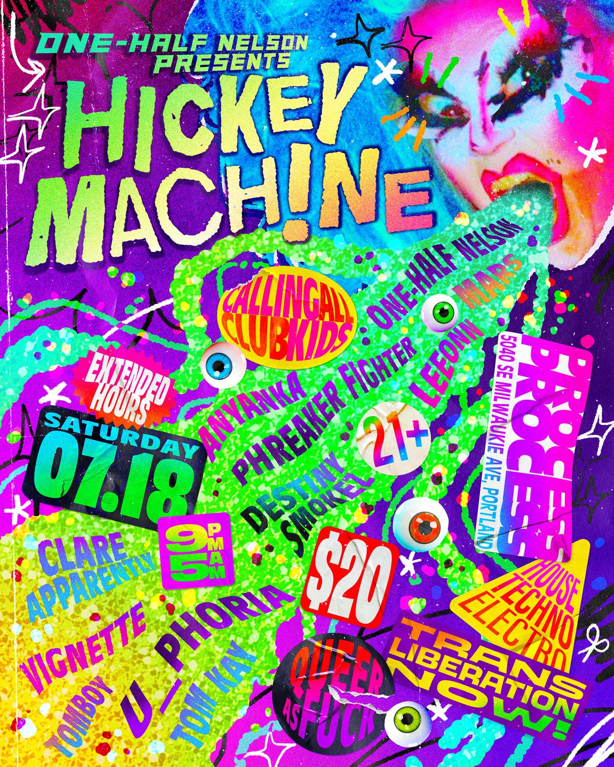 one-half NelSon presents: Hickey Machine