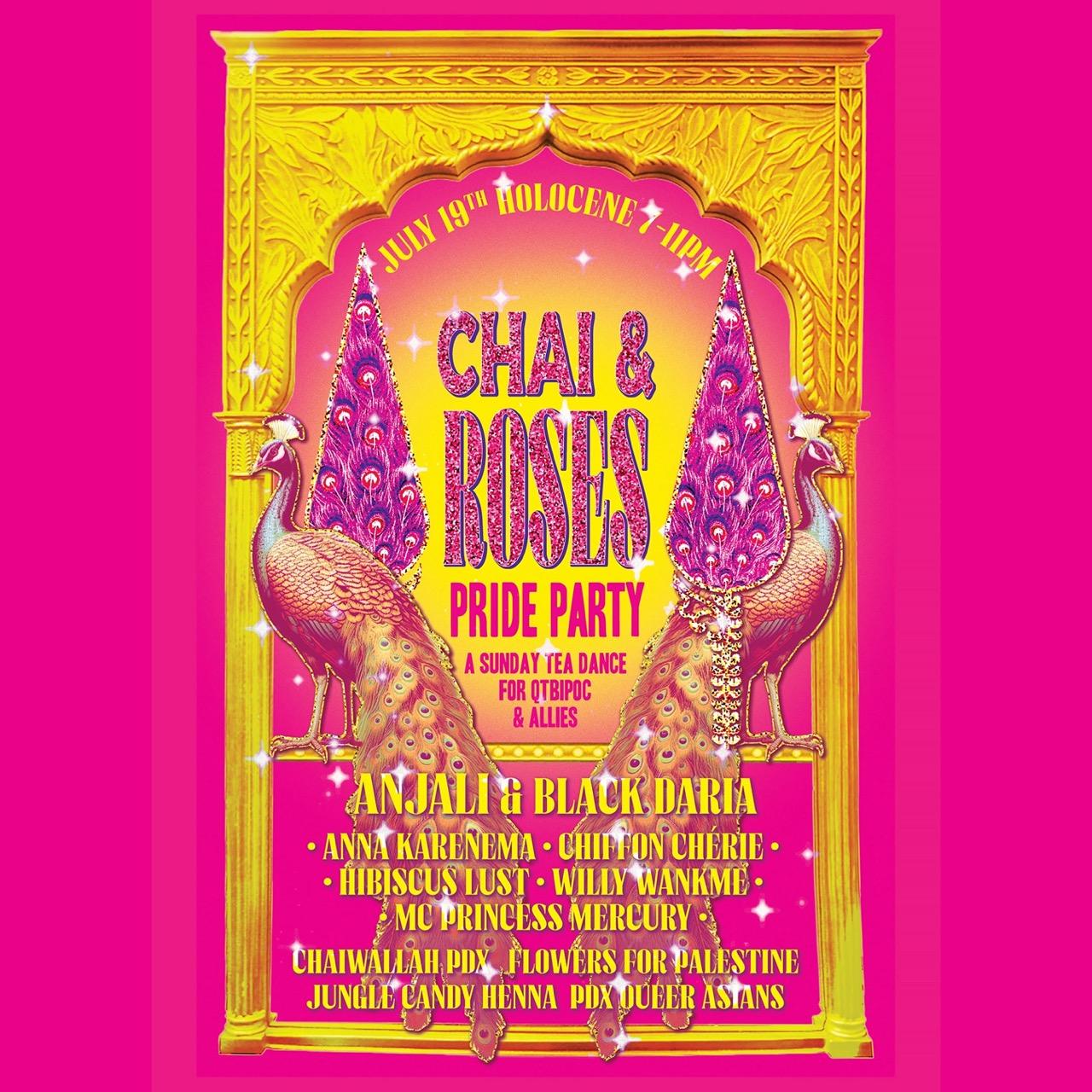 Chai & Roses Pride Party