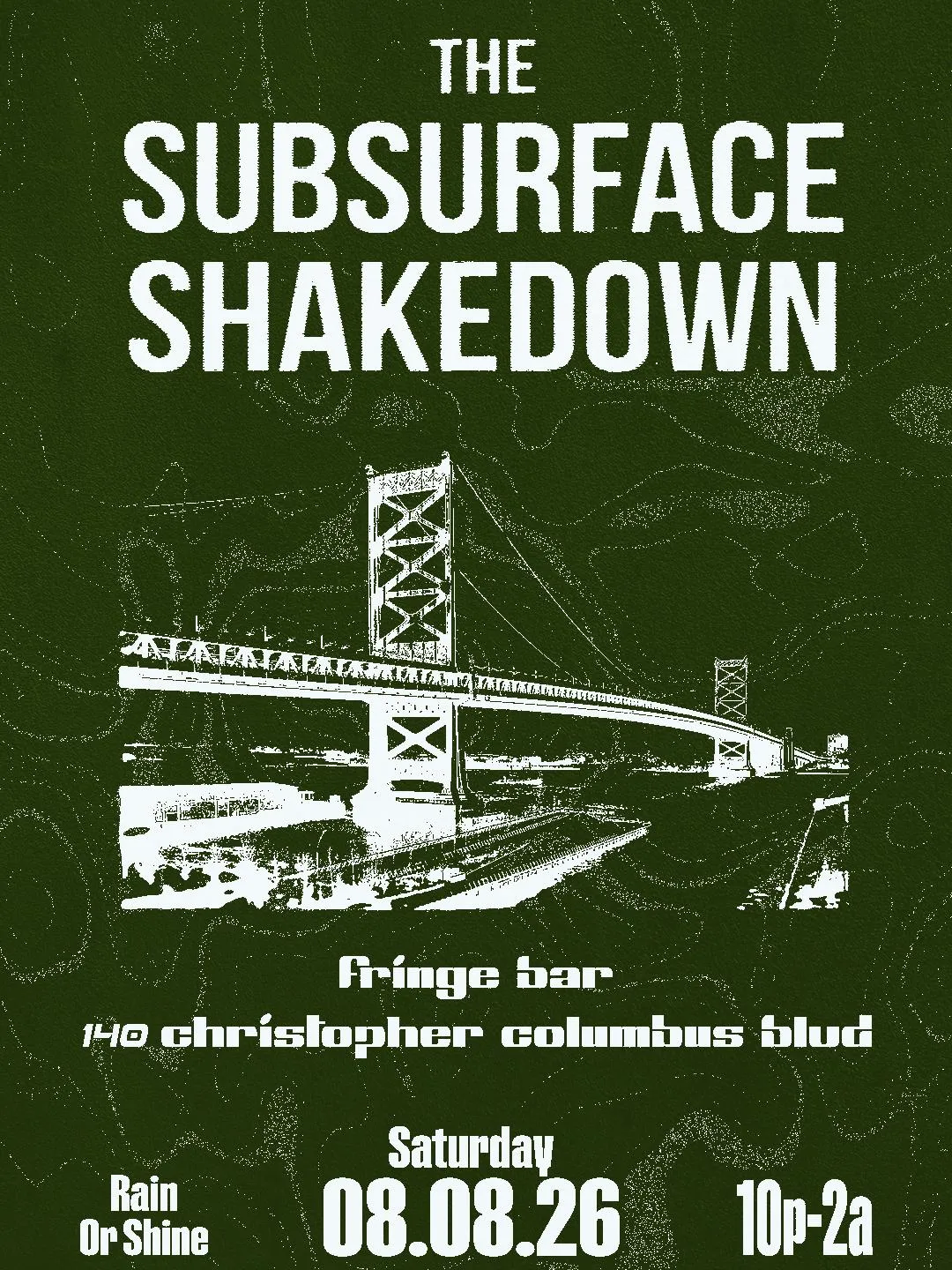 The Subsurface Shakedown