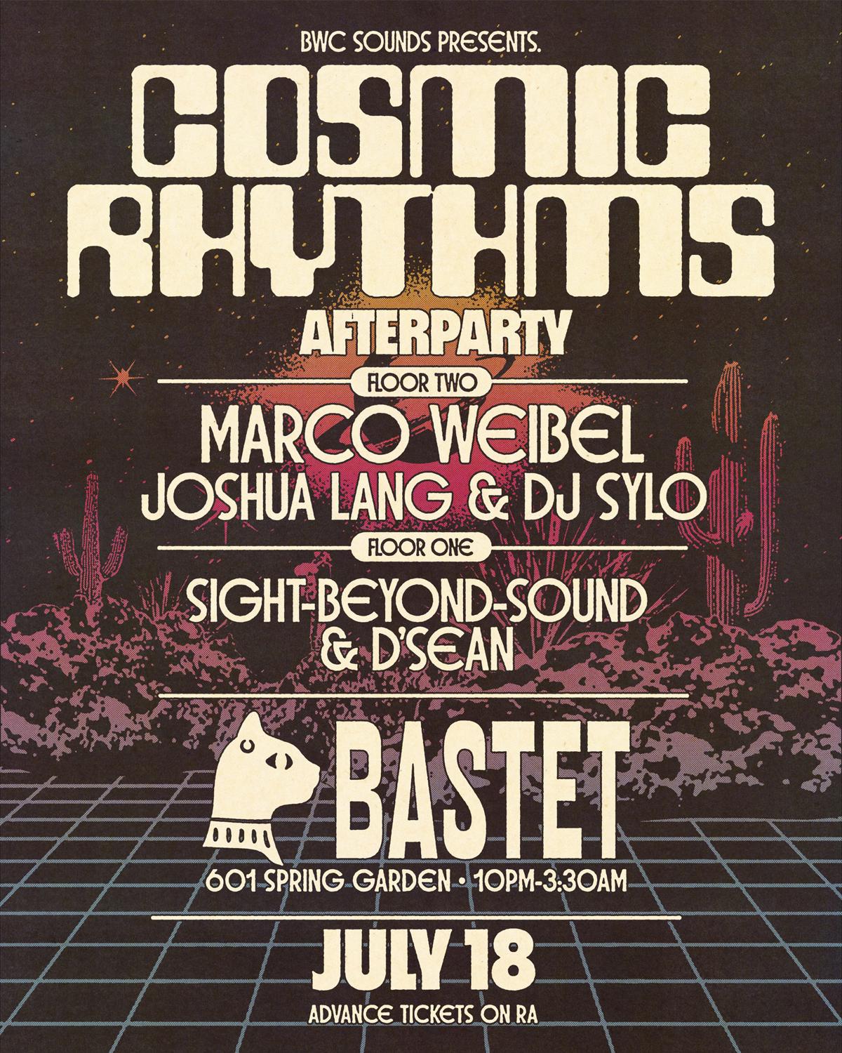 Bwc Sounds: Cosmic Rhythms Afterparty
