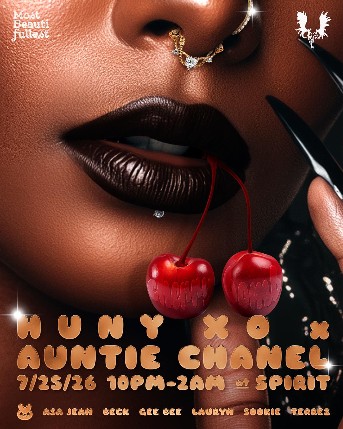 Cherry Bomb: Huny Xo X Auntie Chanel