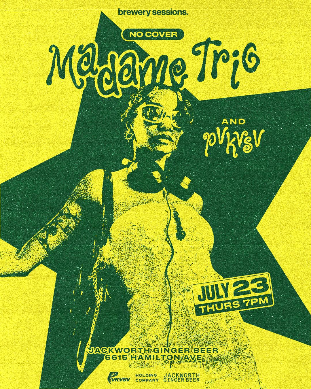 Brewery Sessions: Madame Trio