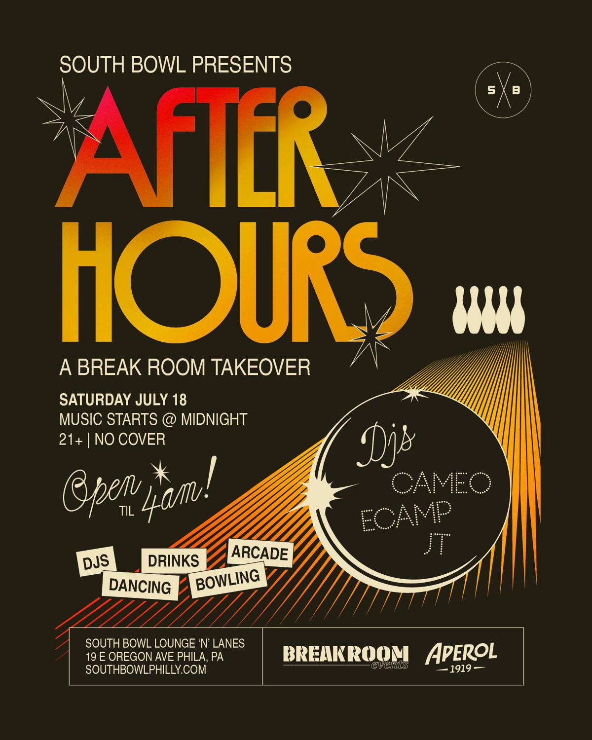 Afterhours: A Break Room Takeover With Cameo, Ecamp & Jt